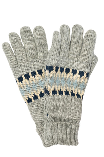 Blend Stone Mix Patterned Gloves