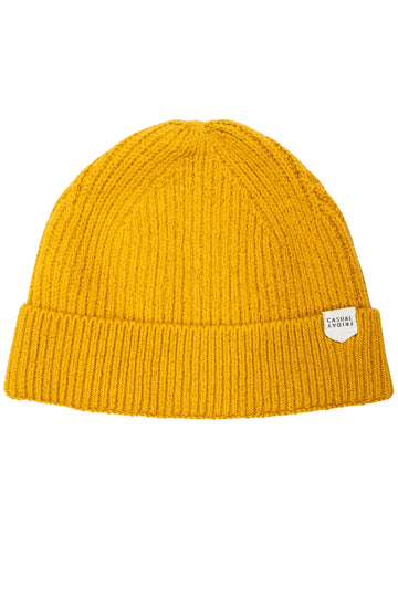 Casual Friday Narcissus Yellow Fisherman Beanie Hat