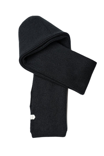 Casual Friday Dark Navy Ribbed Scarf