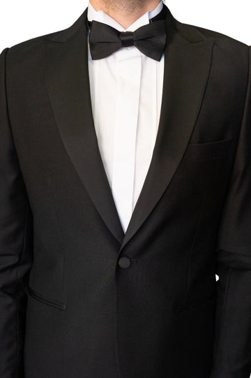 Spectre Black Pre-Tied Bow Tie