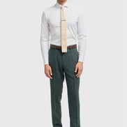 House of Cavani Thomas Olive Tweed Trouser