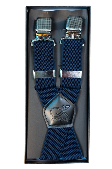 Knightsbridge Neckwear Navy Clip seler