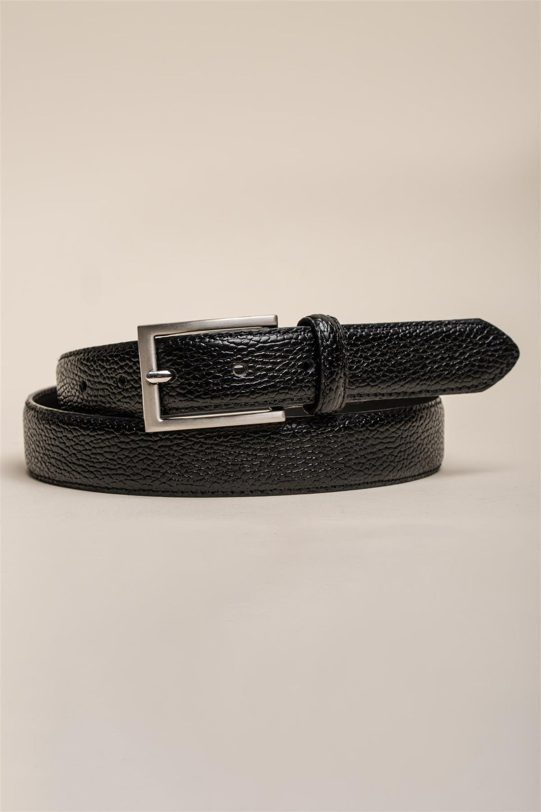 Black Leather Belt