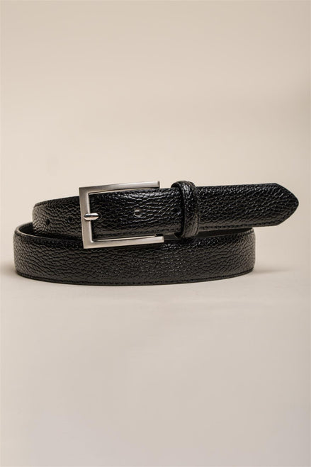 Black Leather Belt