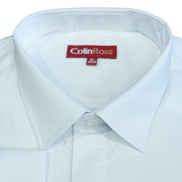 Colin Ross Plain White Regular Fit Shirt