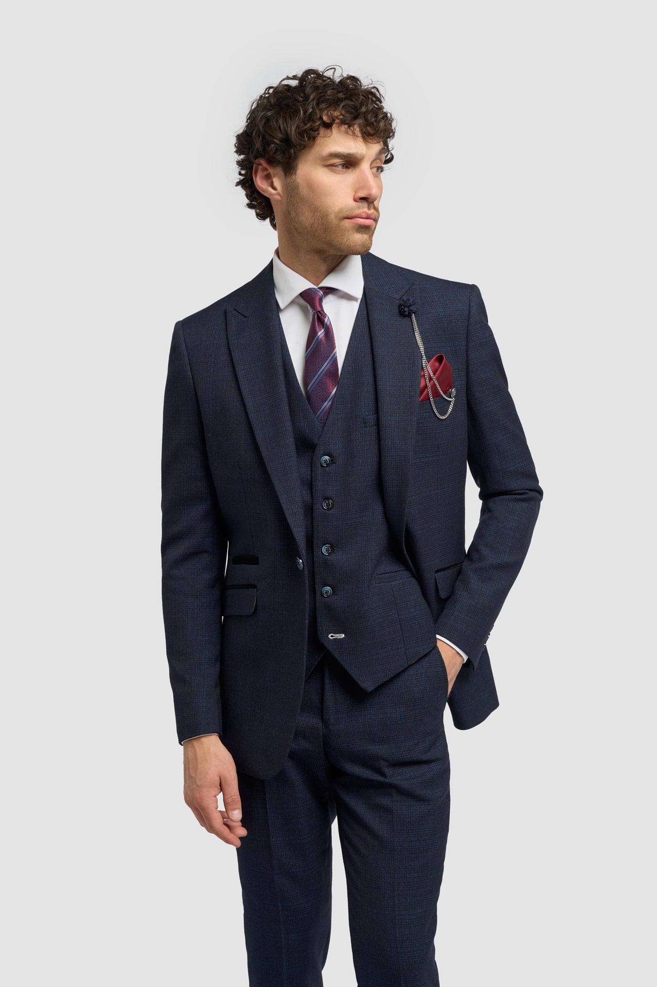 House of Cavani Caridi Navy Blazer