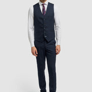 House of Cavani Caridi Navy Waistcoat