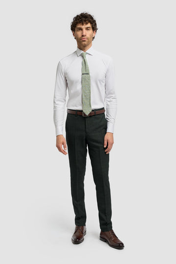 House of Cavani Caridi Olive Slim Fit Trousers