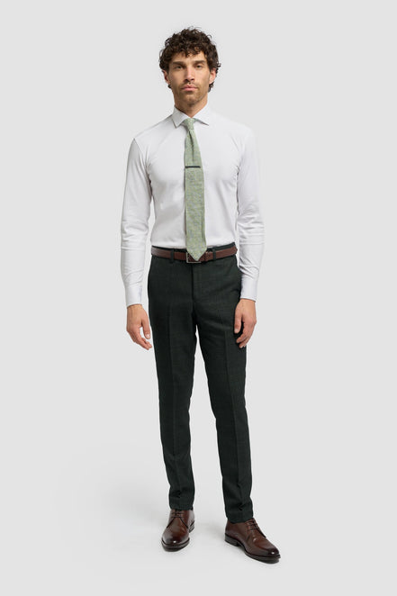 House of Cavani Caridi Olive Slim Fit Trousers