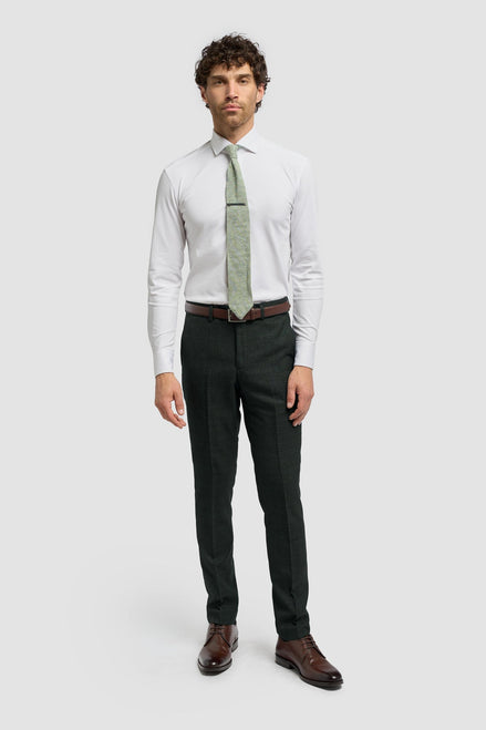 House of Cavani Caridi Olive Slim Fit Trousers
