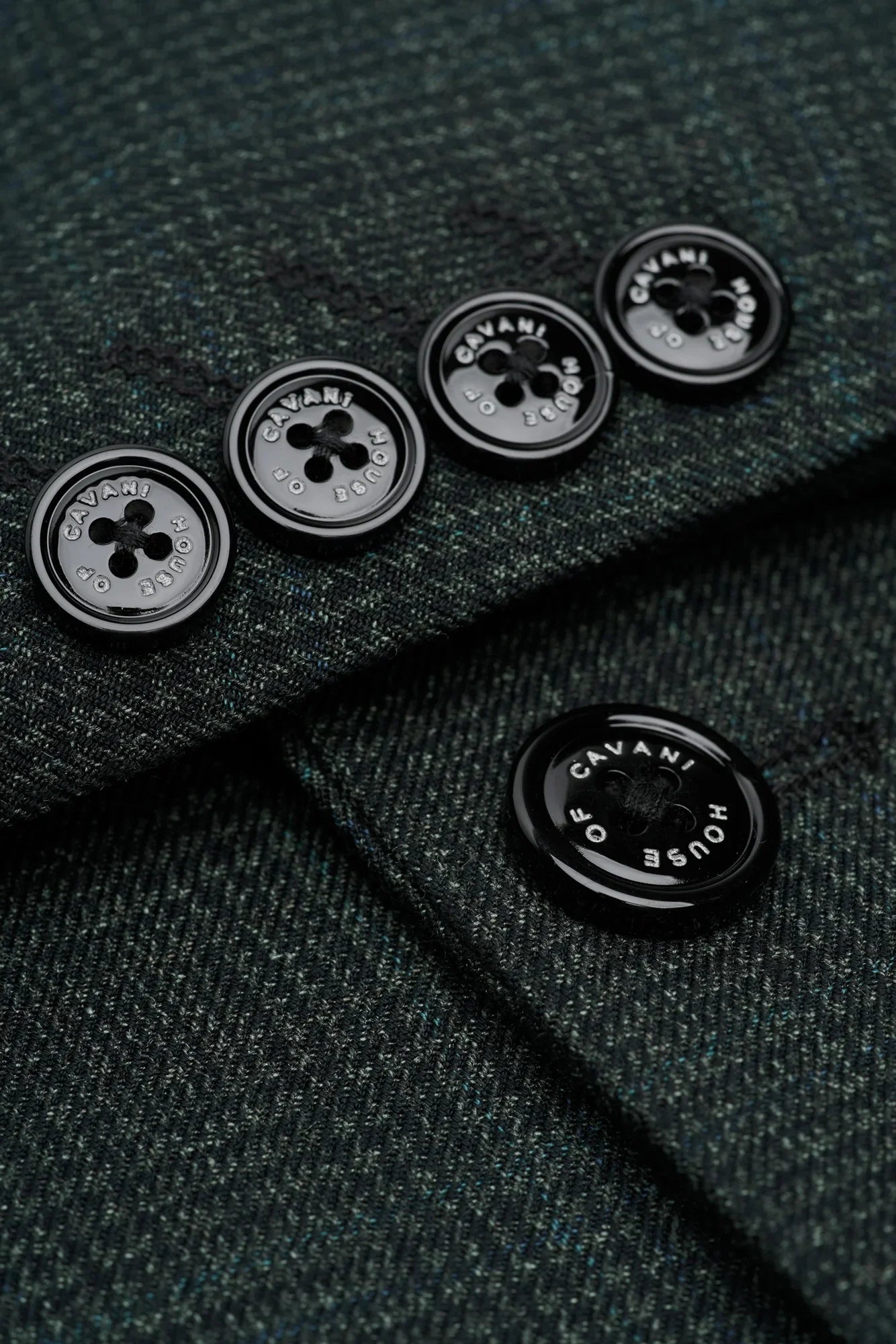 House of Cavani Caridi Olive Slim Fit Blazer