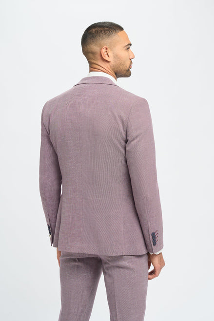 Cavani Miami Lilac Slim Fit Blazer