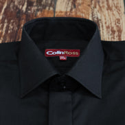 Colin Ross Plain Black Shirt