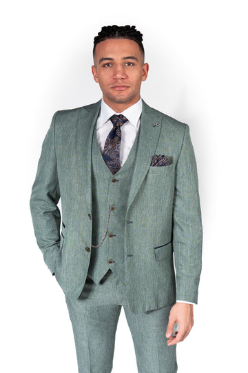 Spectre Sage Contrast 3 Piece Suit