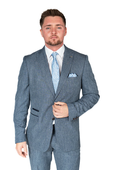 Spectre Blue Contrast Blazer