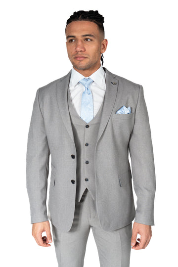 Spectre Grey 3 Piece Suit