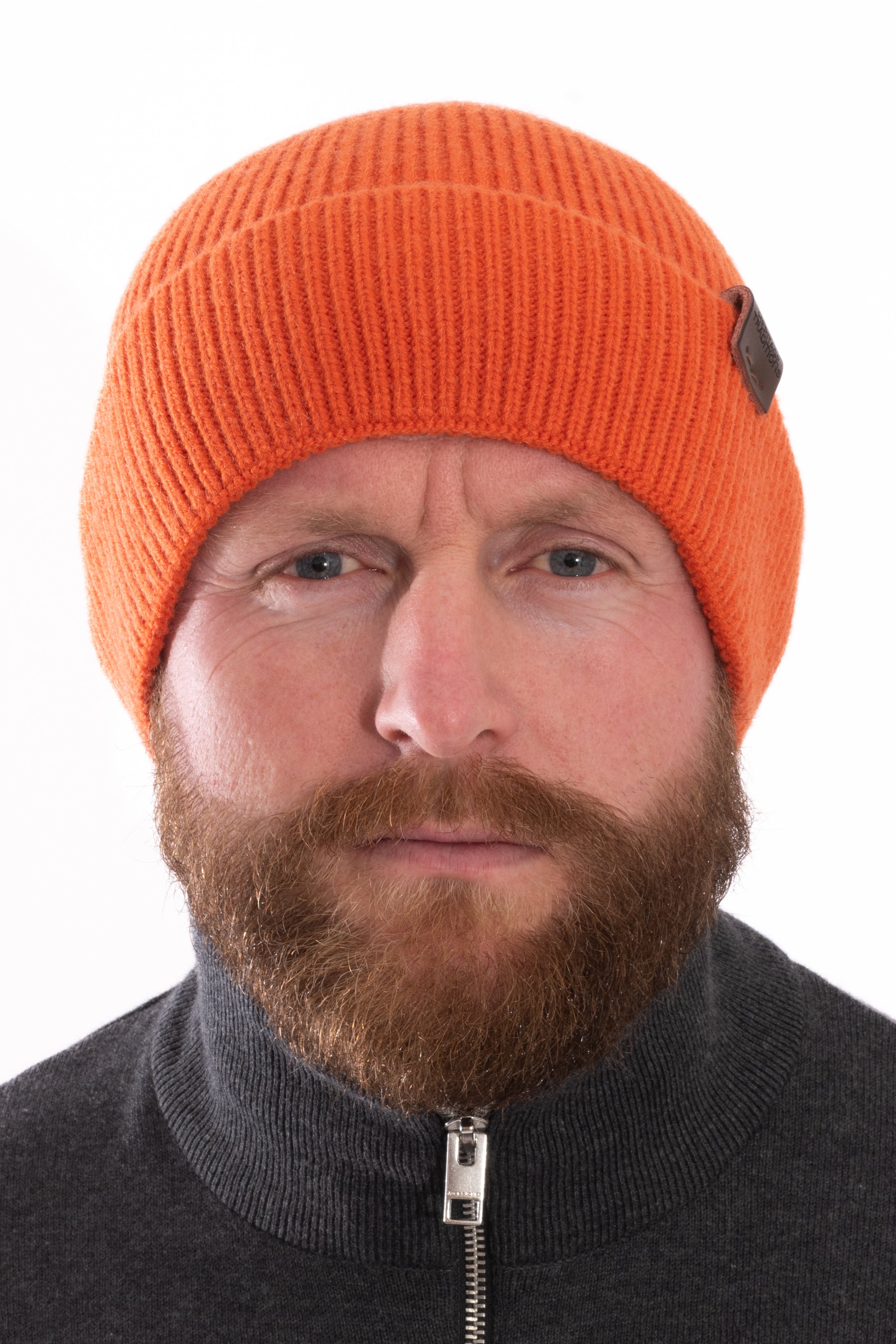 Hunting store beanie orange