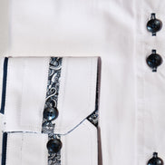 Spectre White Shirt With Contrast Print