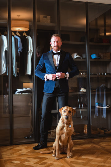 Paul Collingwood Black Tie Look