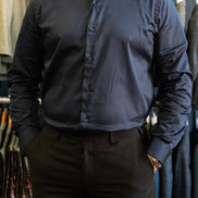 Spectre Jacob Navy Cotton Shirt