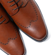 Tan Brogue Shoes