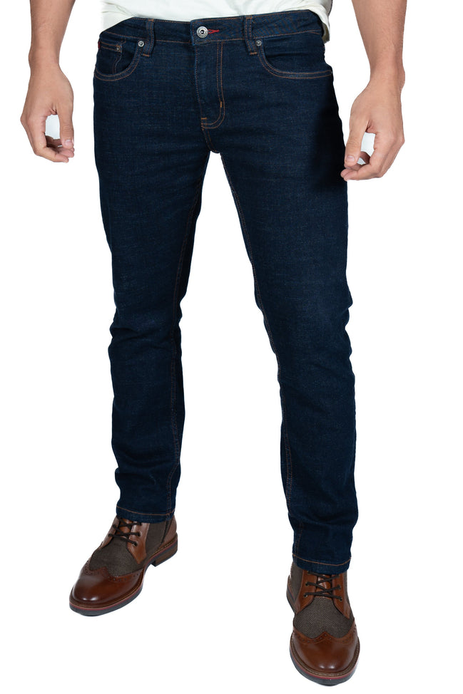 DML Dark Rinse Wash Straight Fit Jeans