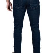 DML Dark Rinse Wash Straight Fit Jeans