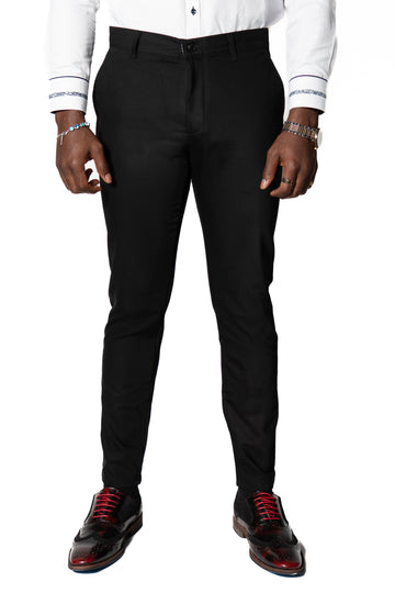 Spectre Black Hybrid Chinos