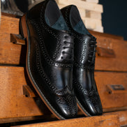 Goor Black Brogues