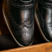 Goor Black Brogues