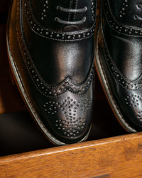 Goor Black Brogues