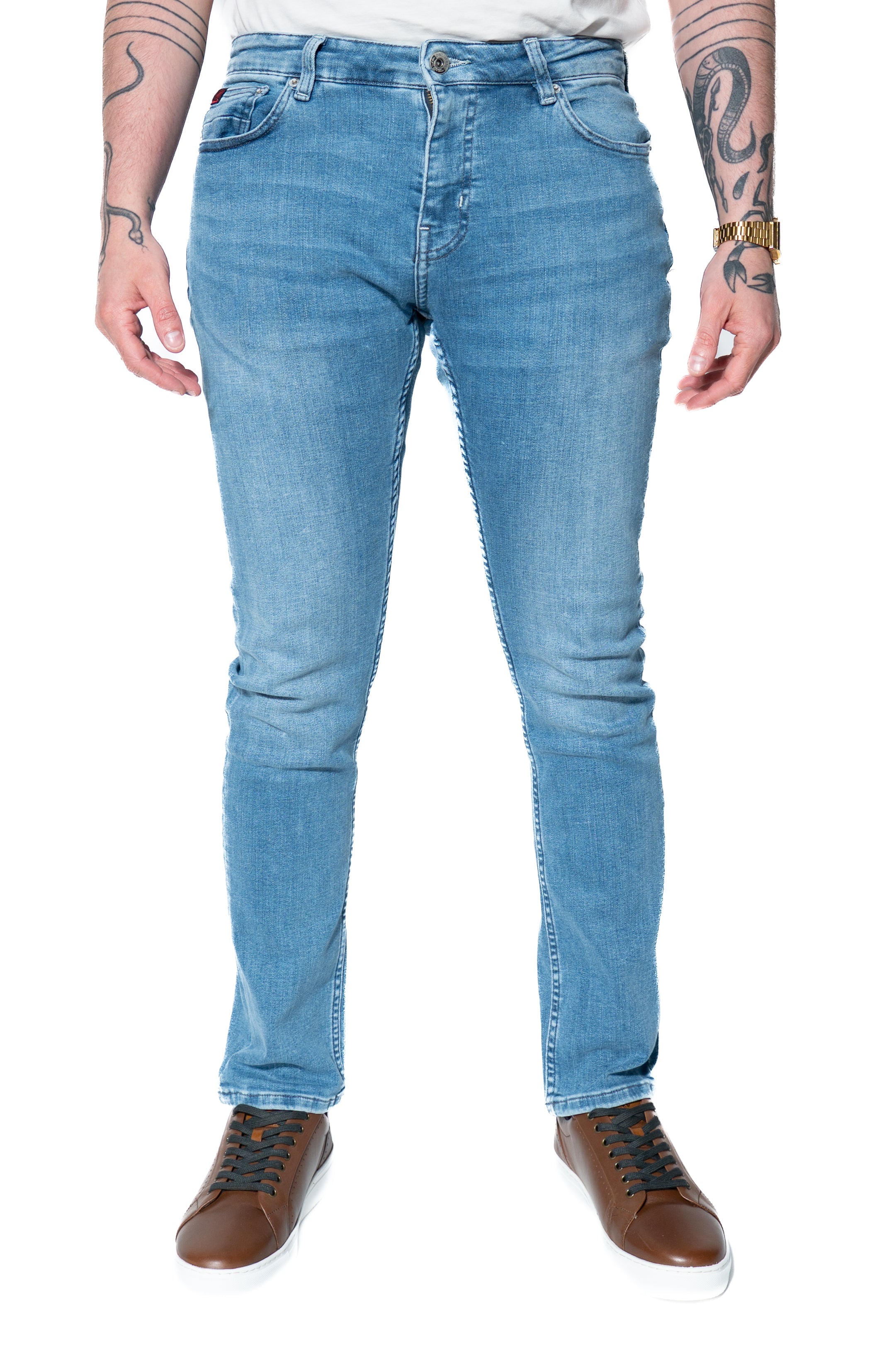 DML Light Blue Slim Fit Jeans