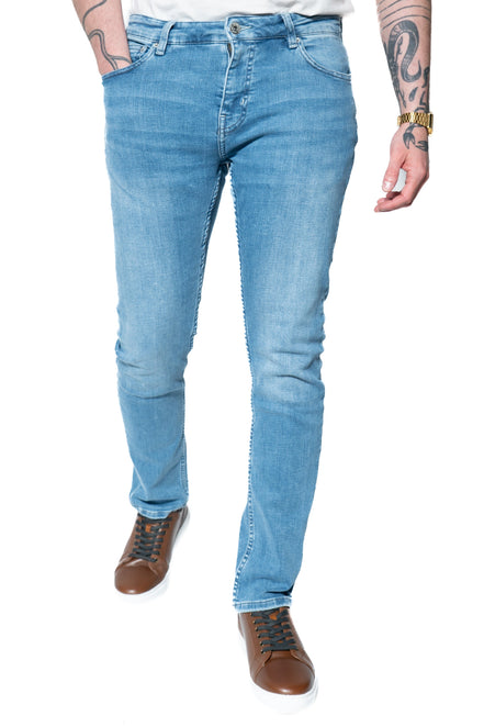 DML Light Blue Slim Fit Jeans