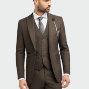 House of Cavani Caridi Brown Blazer