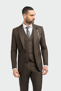House of Cavani Caridi Brown Blazer