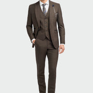 House of Cavani Caridi Brown Blazer