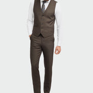House of Cavani Caridi Brown Waistcoat
