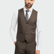House of Cavani Caridi Brown Waistcoat