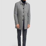 House of Cavani Kerry Wool Blend Overcoat