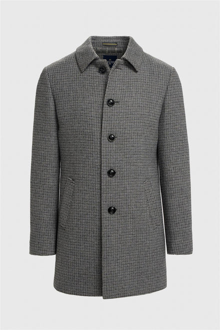 House of Cavani Kerry Wool Blend Overcoat