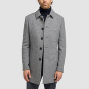 House of Cavani Kerry Wool Blend Overcoat