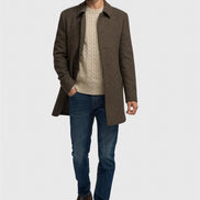 House of Cavani Pearson Wool Blend Overcoat