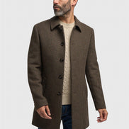House of Cavani Pearson Wool Blend Overcoat
