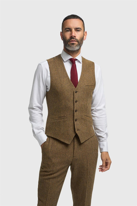 House of Cavani Thomas Brown Waistcoat