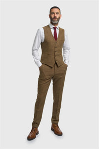 House of Cavani Thomas Brown Waistcoat