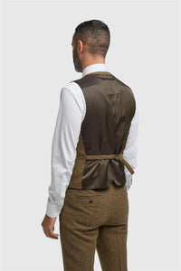 House of Cavani Thomas Brown Waistcoat