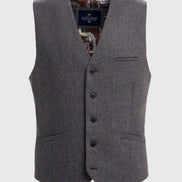 House of Cavani Thomas Savoy Tweed Waistcoat