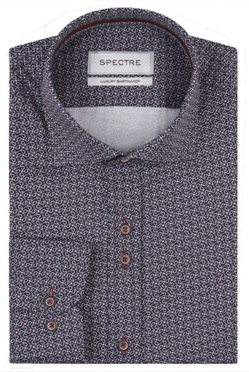 Spectre Alvin Geometric Print Shirt