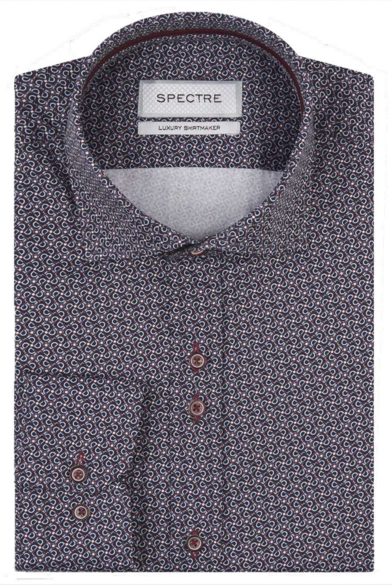 Spectre Alvin Geometric Print Shirt