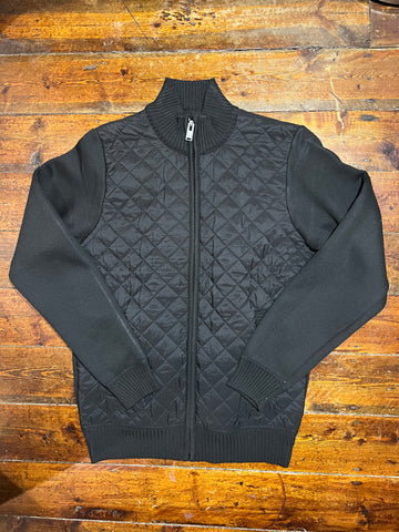 Ke Brera Black Quilted Jacket